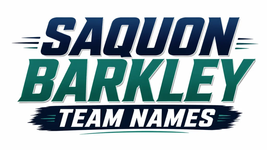 Saquon Barkley Team Names: Creative, Funny, and Winning Fantasy Football Ideas