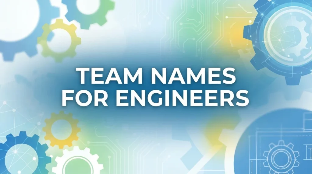 Team Names for Engineers: The Ultimate Guide to Picking One People Actually Remember