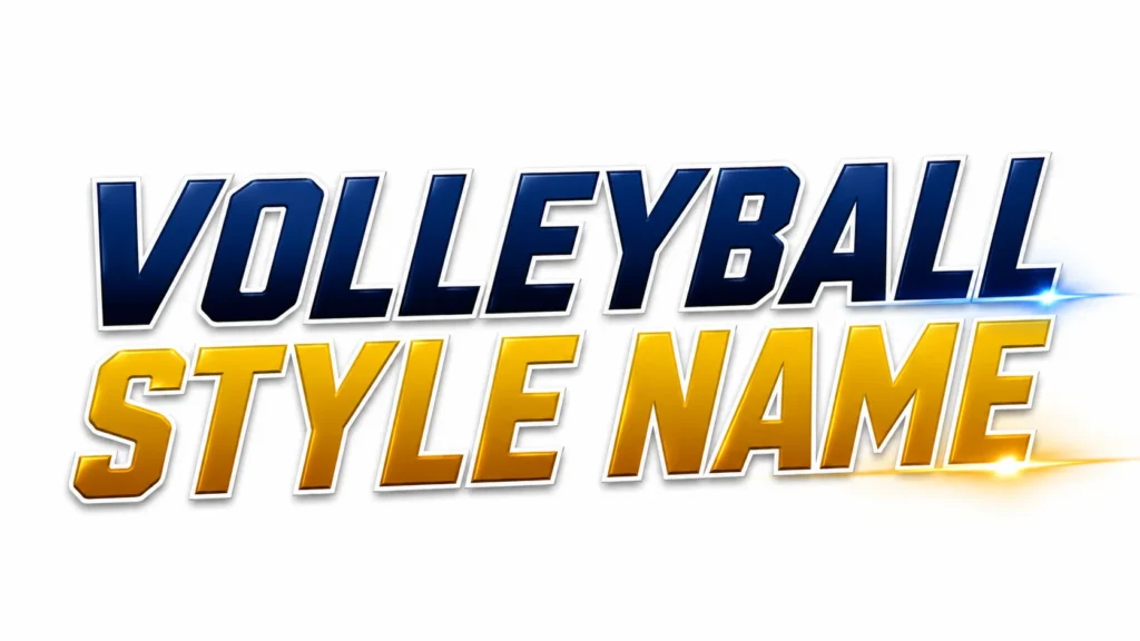 Volleyball Style Name: 500+ Cool, Stylish & Creative Team Name Ideas