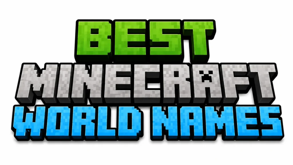 Best Minecraft World Names: 250+ Creative Ideas for Every Type of Player