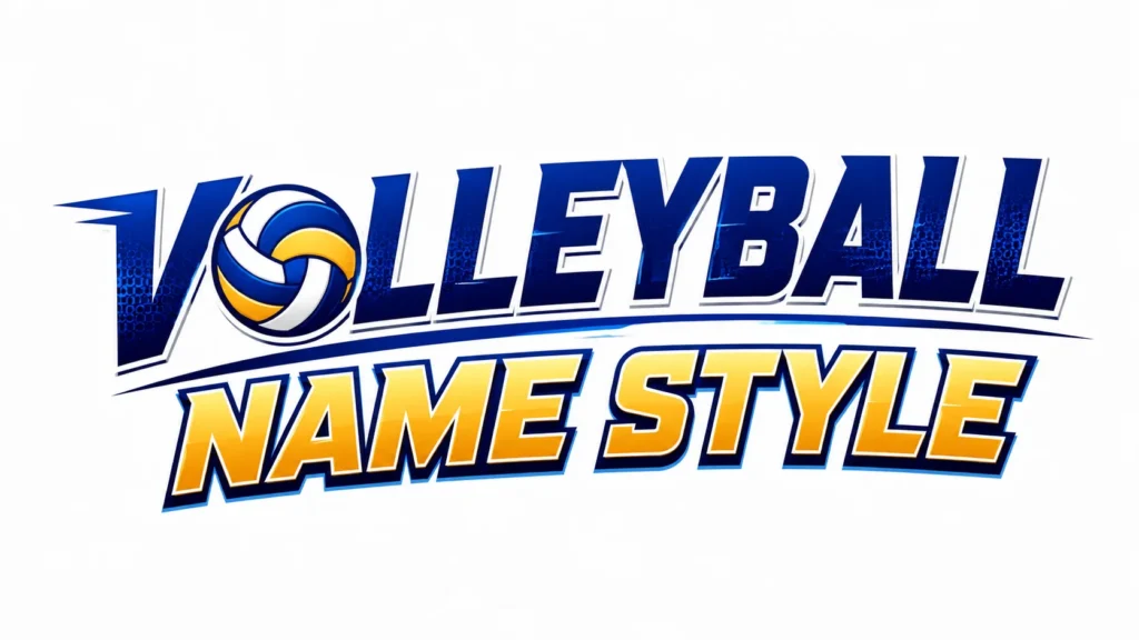 Volleyball Name Style: Creative Ideas to Make Your Team Name Stand Out