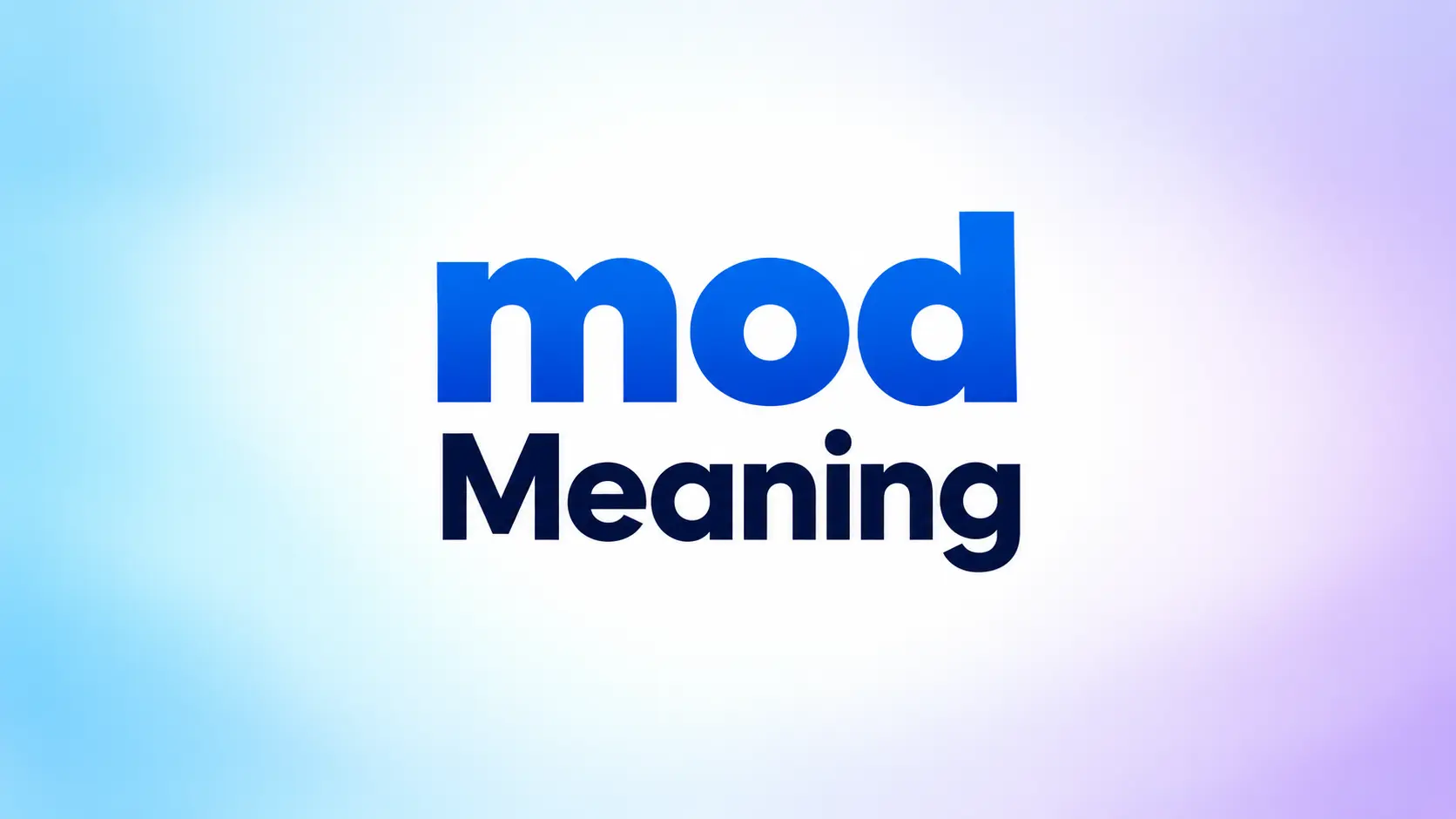 Mod In Dictionary Mod Meaning Explained: Uses, Origins & Examples | Read Now